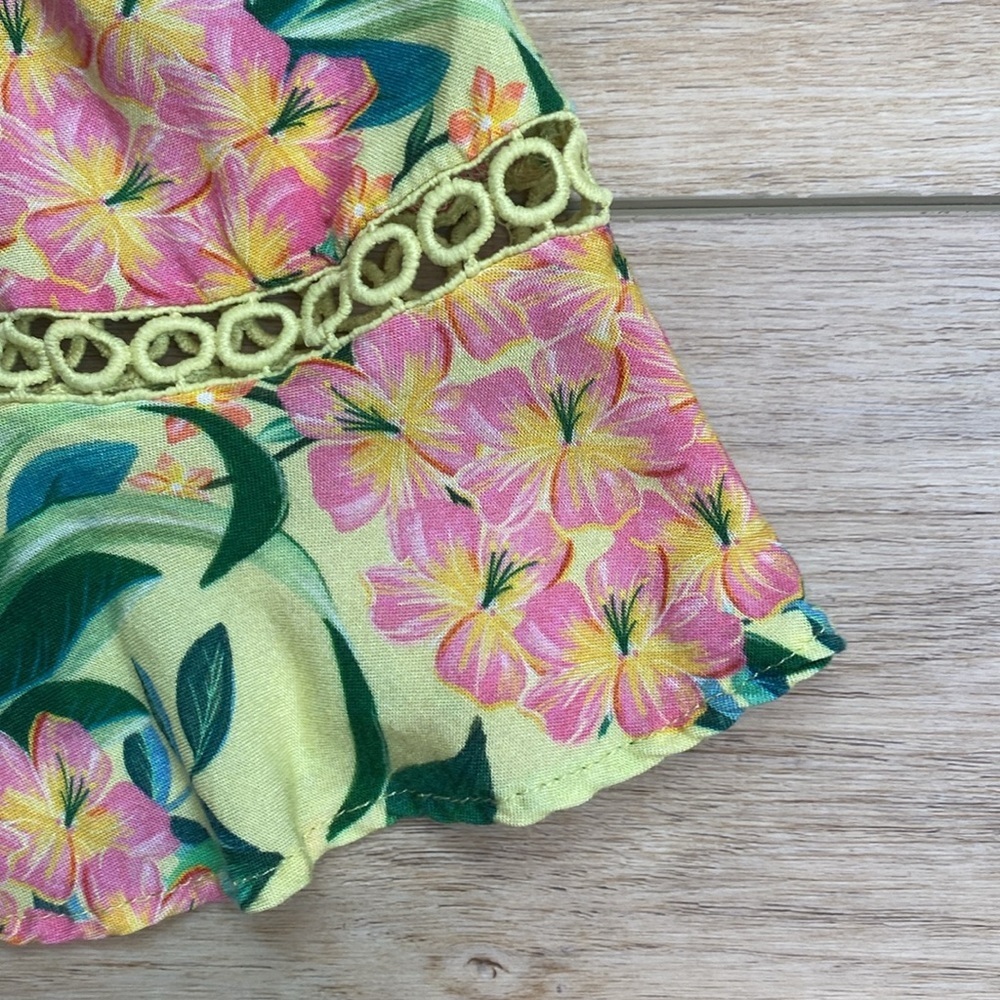 Farm Rio‎ Floral Ruffle Tank Top - Picture 8 of 16